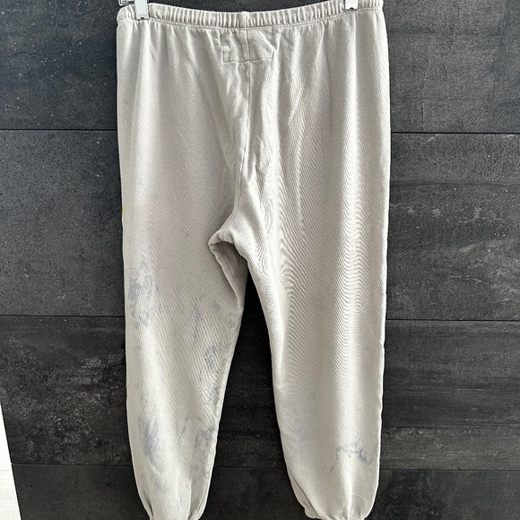 Free City Light Gray Lightly Tie Dyed Sweatpants Size S - Picture 9 of 10